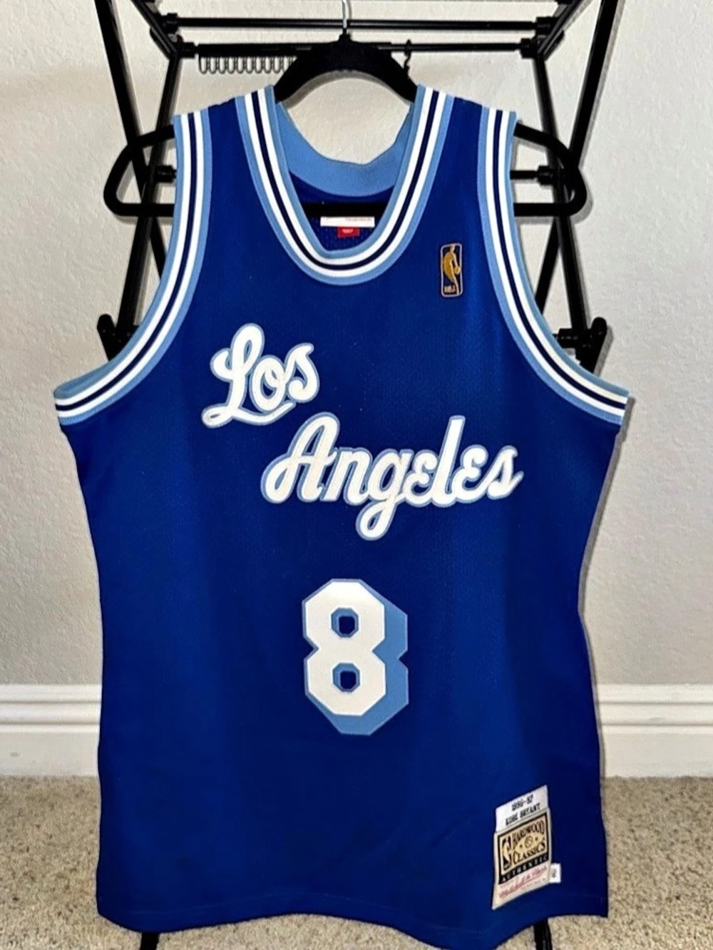 Mitchell & Ness Kobe Bryant 1996-97 Lakers Rookie Authentic Jersey 44 L Blue